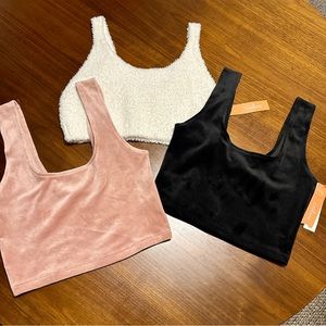 Colsie Velour/Velvet Tank-Top Bundle NWT